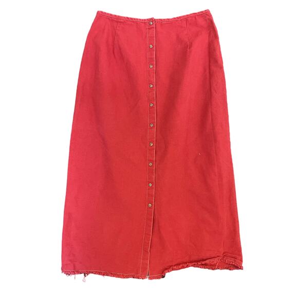 Panhandle Slim Western Skirt - Khaki Pearl Snap Front - Size 11/12 - Stylish - Picture 1 of 2